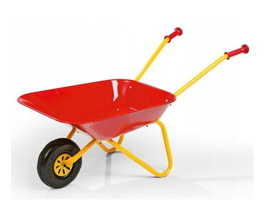 Metāla ķerra bērniem sarkana Rolly Toys